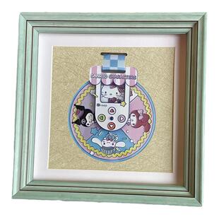 keep三丽鸥奖牌展示框甜心派对大耳狗库洛米美乐蒂超大奖牌收纳框