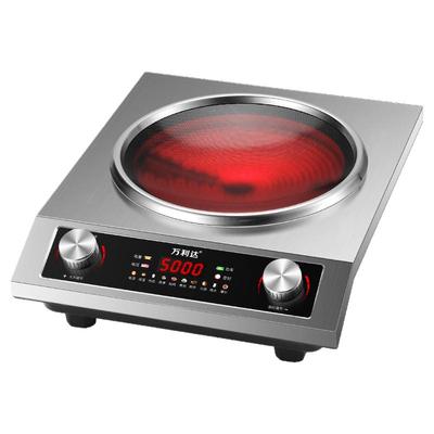 万利达凹面电陶炉5000W不挑锅具