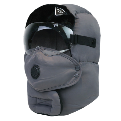 户外保暖加厚防寒电动车雷锋帽子