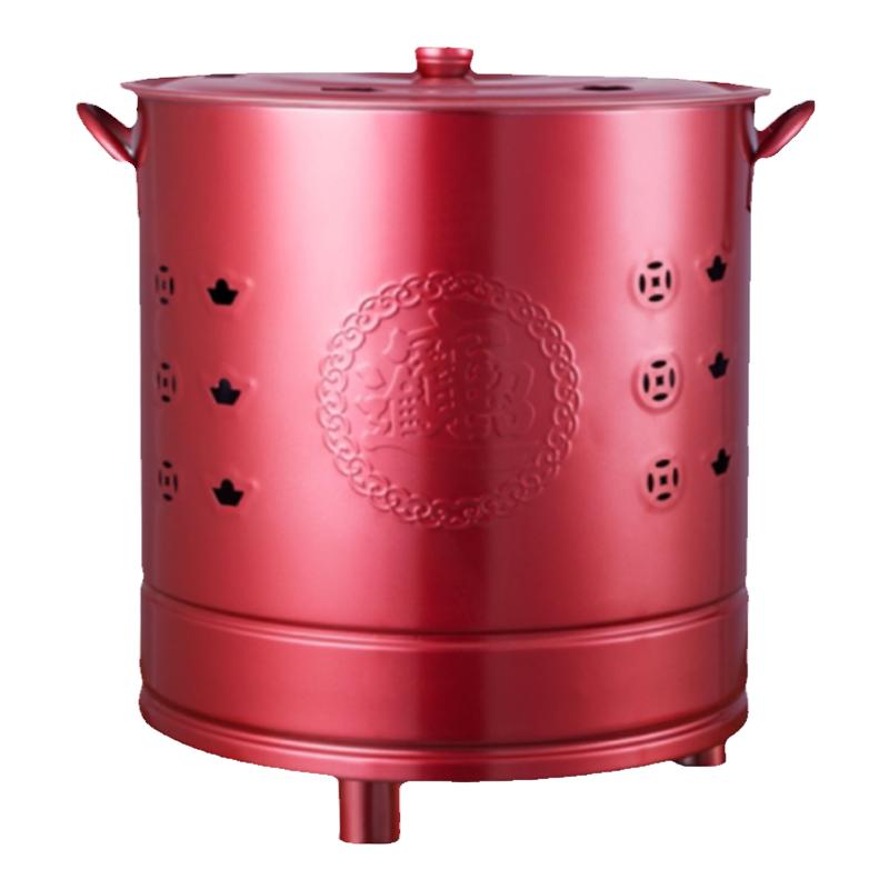 不锈钢烧纸桶大号加厚家用烧金桶