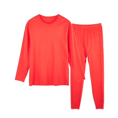 贴心男士长绒棉保暖内衣套