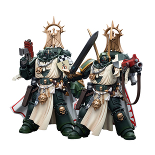 JOYTOY暗源战锤40K黑暗天使拉撒路 装备动力拳的导师1:18可动模玩