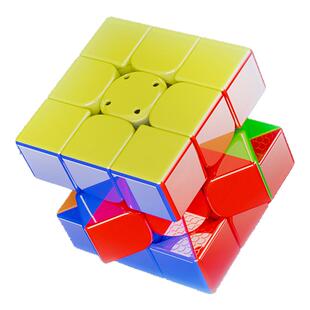 魔域文化威龙V11 AI三阶磁力魔方磁悬浮充电盒比赛竞速益智玩具