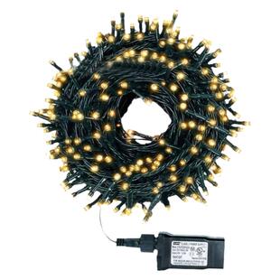 圣诞节装饰灯户外黑线彩灯24v低压灯串满天星露营天幕氛围星星灯