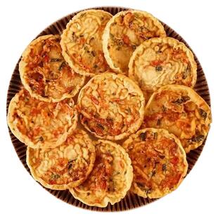 小溪河虾巴虾米巴江西赣南特产锅巴客家铜勺饼花生月亮巴休闲零食