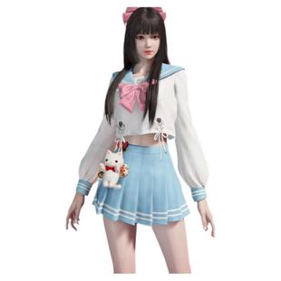 【空之境】永劫无间胡桃COS服水手服学院风春日序曲晨风可爱元气