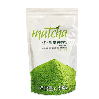 科麦抹茶粉绿茶风味蛋糕面包装饰