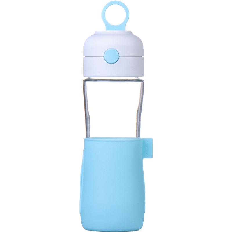 Glasslock进口钢化玻璃水杯450ml