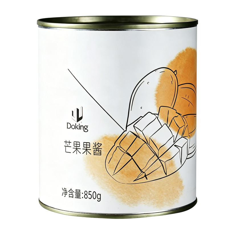 盾皇芒果丁罐头芒果颗粒果酱商用