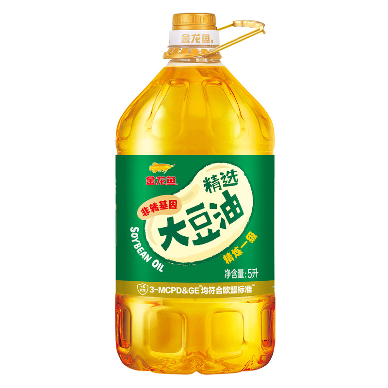金龙鱼非转基因精选大豆油5L