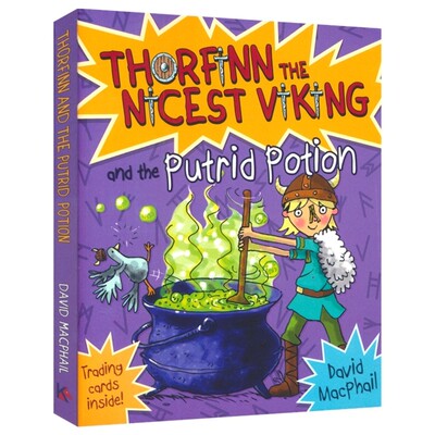 Thorfinn the Nicest Viking and the Putrid Potion 8 最善良的维京人索芬和恶臭的药水 英语章节桥梁书 英文原版进口儿童图书
