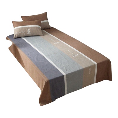 单人床单枕套两件套学生宿舍单人纯棉床单120x230四季通用100%棉