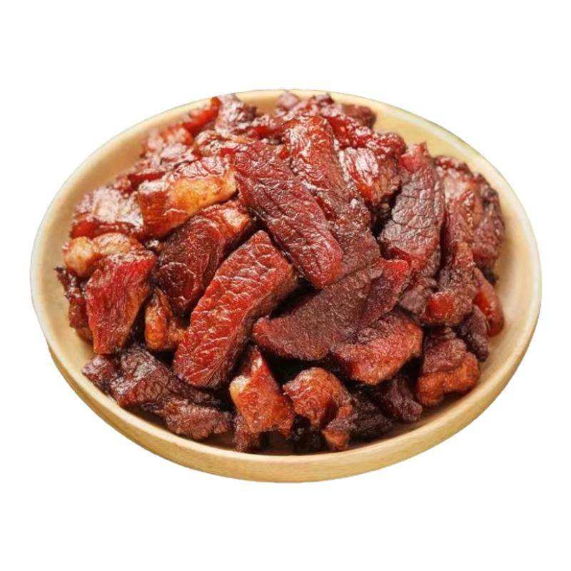 春江月牛肉筋内蒙古特产筋头巴脑即食风干牛肉干边角料下酒菜零食