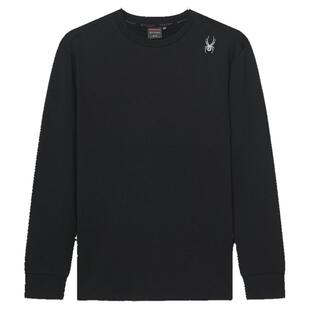 SPYDER新品男子TRAINING秋冬圆领T恤长袖打底衫内衣23CF405M