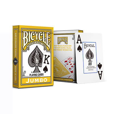 bicycle炫彩大字单车练习牌