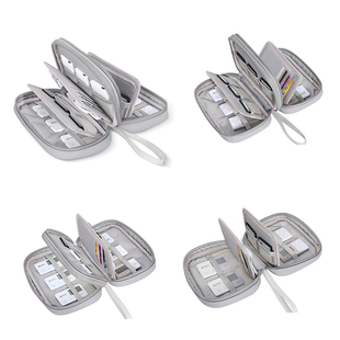 网银u盾收纳盒小迷你u盾收纳包大容量银行卡片包u盘收纳袋k宝保护套财务出纳网银收纳整理中农工建交招u盾包