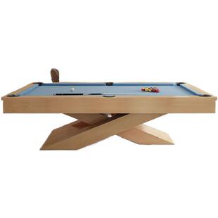 腾勃台球桌标准成人桌球台中式家用室内俱乐部台球