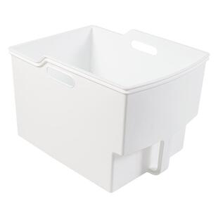 家之物语日本橱柜高位手柄收纳筐厨房整理塑料柜顶杂物高处收纳盒