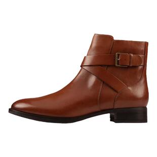 clarks其乐女靴秋冬款时尚皮带扣休闲短靴Hamble Buckle海外现货