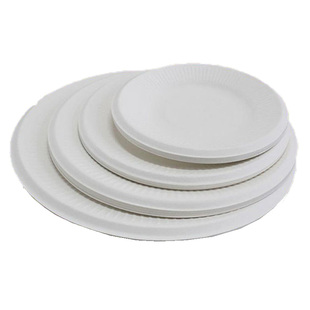 一次性纸盘子蛋糕碟画画盘手工烧烤盘碗环保圆长方正方形椭圆蘸酱