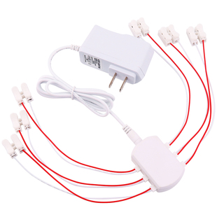 沙盘模型场景路灯控制器3V/12V端口电源连接线火车端口灯光接线盒