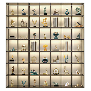 高档办公室现代轻奢摆件老板领导桌面摆设客厅高端酒柜柜子装饰品