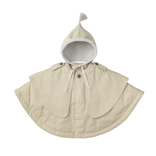 MARLMARL儿童秋冬军装风斗篷大衣风衣外套带帽子外出披风sonnet01