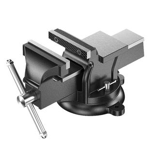 重型台虎钳精密平口钳夹具台钳工作台家用多功能台钳工作台高精度