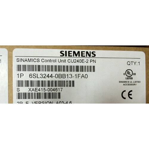议价6SL3244-0BB13-1FA0西门子G120变频器控制单元6SL32440BB131F