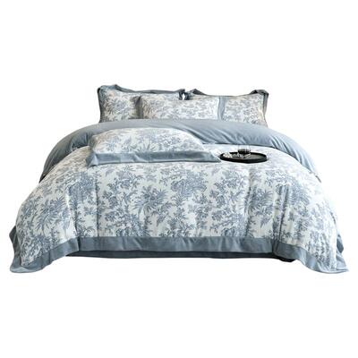 法式数码印花四件套冬季保暖