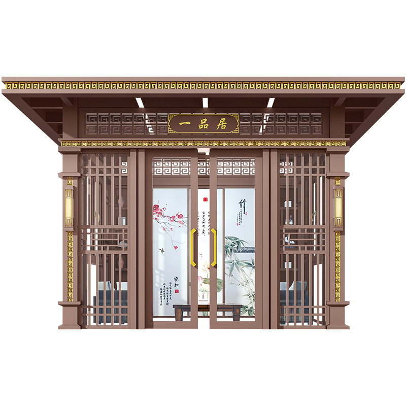 定制户外阳光房展厅已装样板