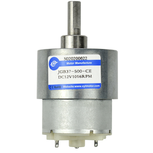 JGB37-500微型碳刷直流减速马达 低高速电机6v12v调速小型电动机