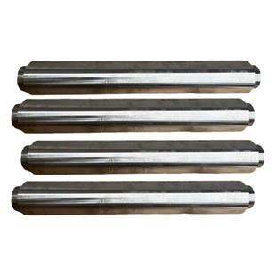 数控金属带锯床送料滚筒托辊托料架配件锯力煌自动送料架子轴承座