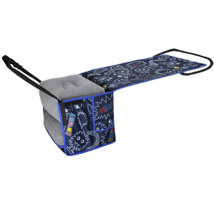 坐长途飞机上便携充气吊脚垫垫脚足踏飞行枕头旅行u型枕睡觉神器