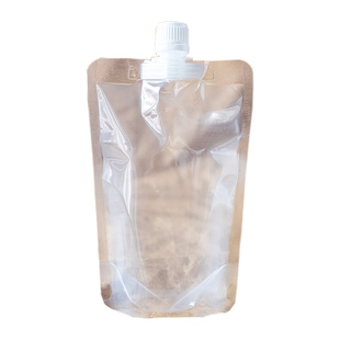 淡奶油分装袋吸嘴袋自封一次性冷藏液体密封储存自立饮品豆浆袋子