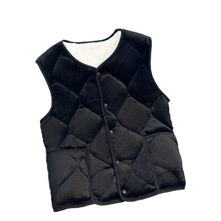 秋冬马甲女款加绒加厚坎肩高端无袖背心宽松显瘦内胆青年外穿马夹