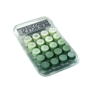 高颜值计算器女神款办公室大学生考试专用计算机多巴胺语音小型小学生多功能商用机械按键公务员财务会计儿童