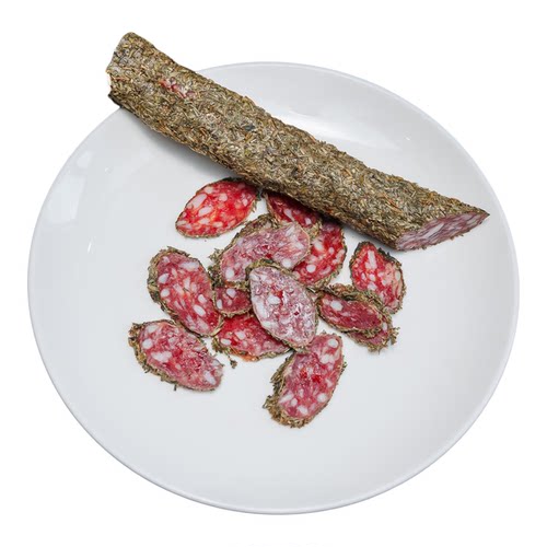 西班牙式美食发酵风干香肠腊肠萨拉米搭配红酒披萨早餐面包沙拉