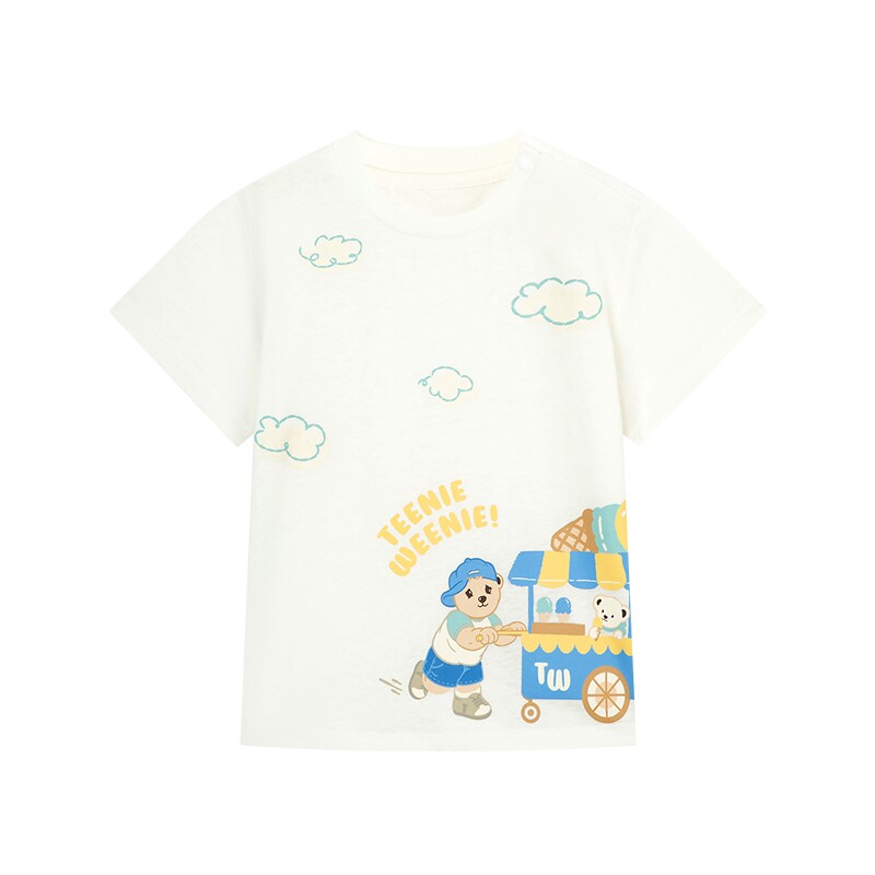 TeenieWeenieKids短袖棉麻T恤