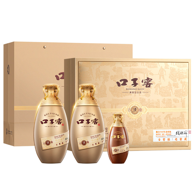 口子窖古窖清兼香型50°礼盒装