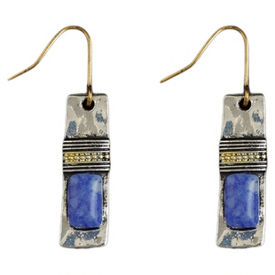 Vintage古着Lucky sapphire Bear复古耳环