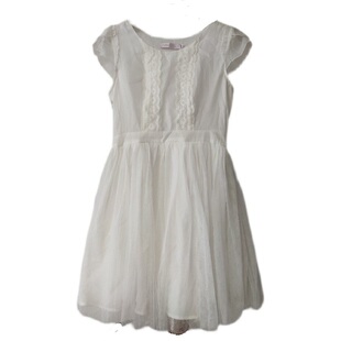 特价清仓不退换 拿美南梦夏季网纱花边连衣裙无吊牌