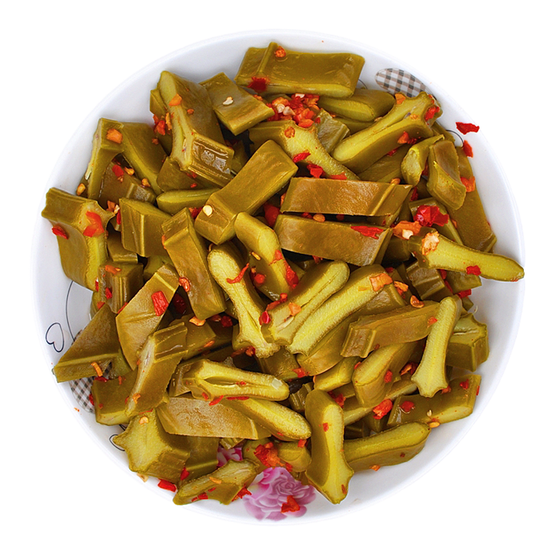 【偏老】甜酸辣刀豆酸料农家腌制蔬菜广西特产酸泡菜开胃下饭酱菜