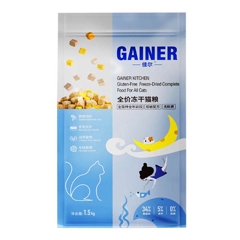 佳尔全猫种全期无谷配方猫粮通用