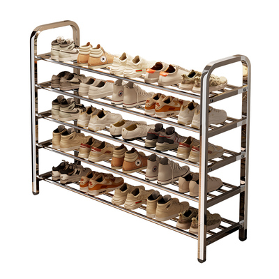 麦田加厚不锈钢鞋子收纳架