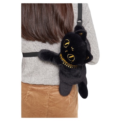 大英博物馆安德森猫毛绒手机包