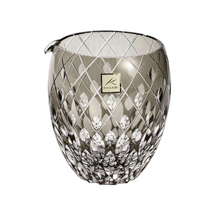 日本KAGAMI江户切子水晶玻璃冷酒杯威士忌杯分酒器清酒杯月下美人