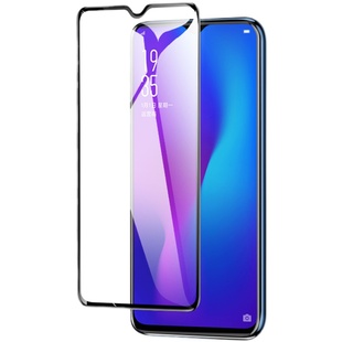 适用9D全屏覆盖oppo A58X A95 A96 A92S钢化膜A72 A97 A55 a57手机膜oppoA36高清a93s贴膜A56s全包a32保护a53