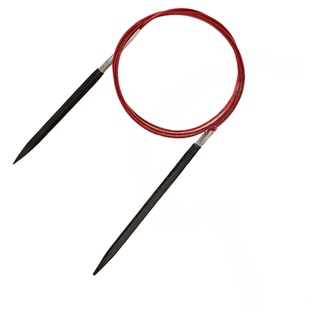 黑檀方针环形针6+8+11可拆卸手工diy编织工具棒针檀木毛衣循环针