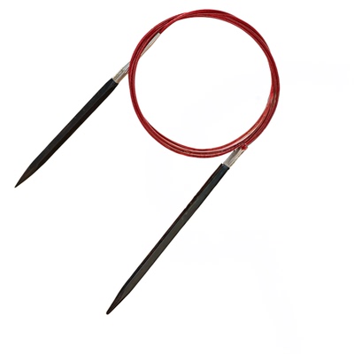 黑檀方针环形针6+8+11可拆卸手工diy编织工具棒针檀木毛衣循环针